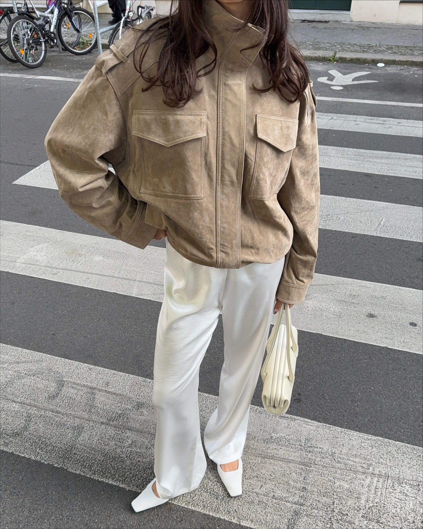 Amélie | Daim Vintage Veste
