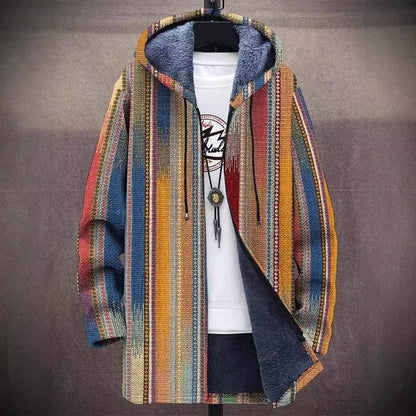 Chloé | Veste Zippée Artistique à Capuche