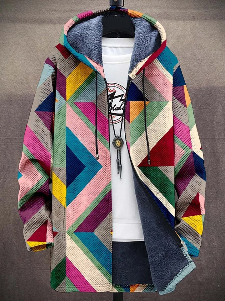 Élodie | Veste à Capuche Artistique Zippée