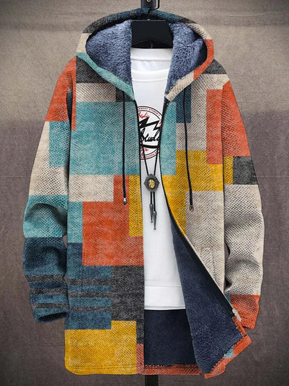 Élodie | Veste à Capuche Artistique Zippée