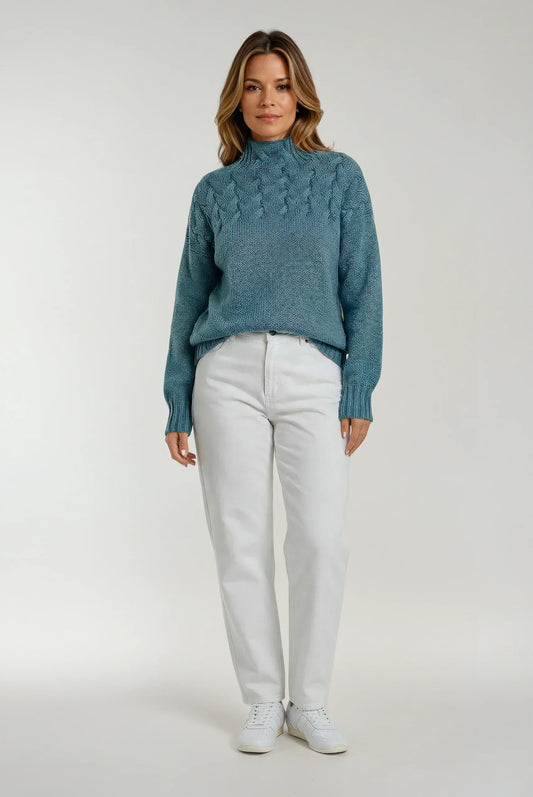 Evelyn | Douillet Maille Col Roulé Pull