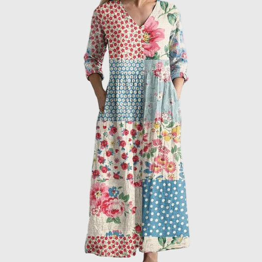 Aurelia | Gracieux Fluide Robe Longue