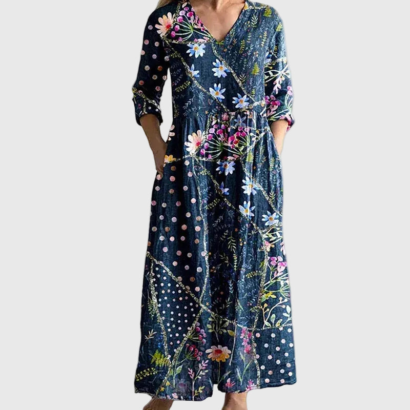 Aurelia | Gracieux Fluide Robe Longue