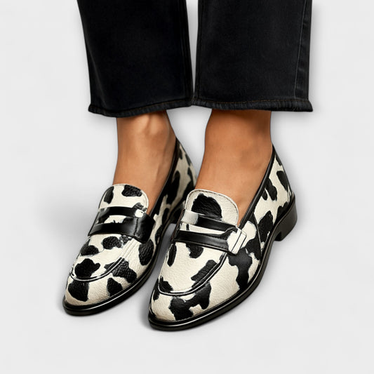 Ava | Signature Pattern Mocassins