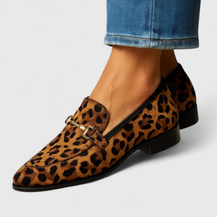 Élodie | Mocassins à Motif Texturé
