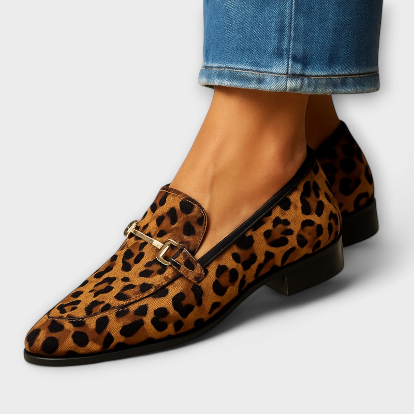 Penelope | Imprimé Animal Mocassins