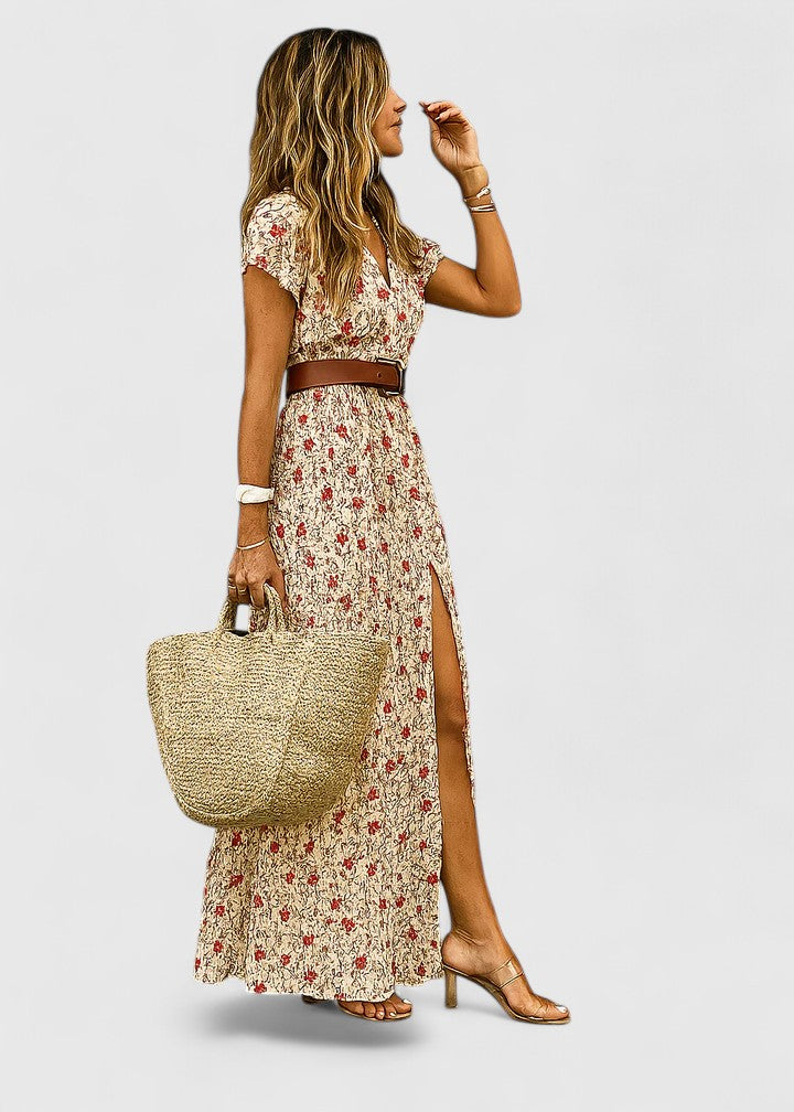 Isabella | Fluide Bohème Robe Longue