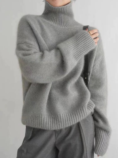Isabella | Cashmere Col Roulé Pull