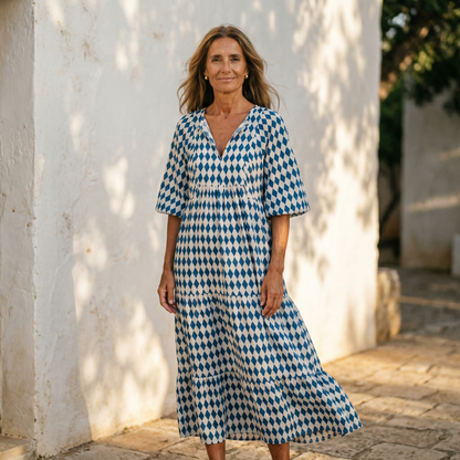 Océane | Robe Longue Bohème Fluide