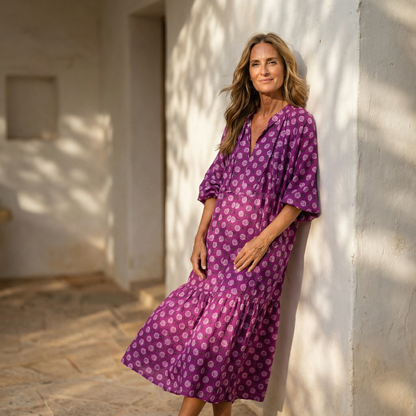 Océane | Robe Longue Bohème Fluide