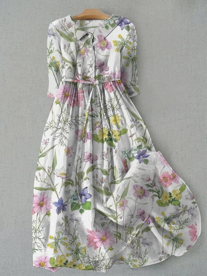Vanessa | Botanique Évasée Robe
