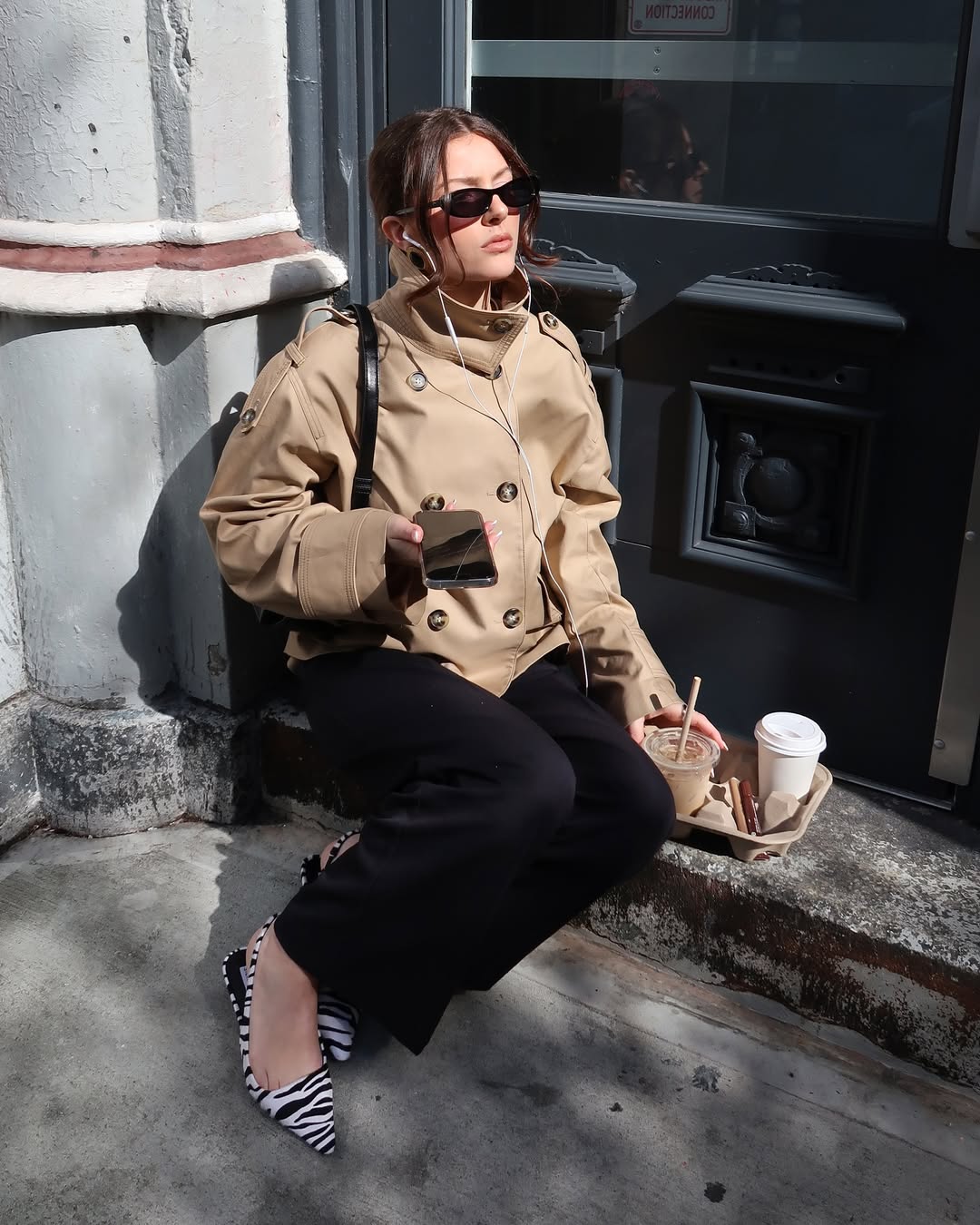 Eira | Structuré Trench Veste