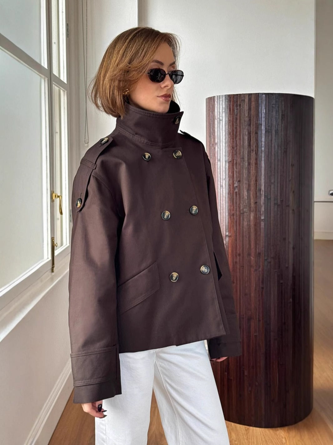 Eira | Structuré Trench Veste