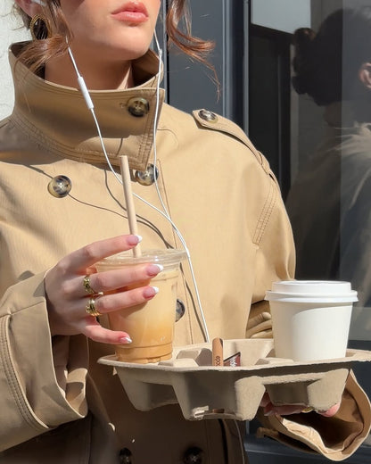 Eira | Structuré Trench Veste