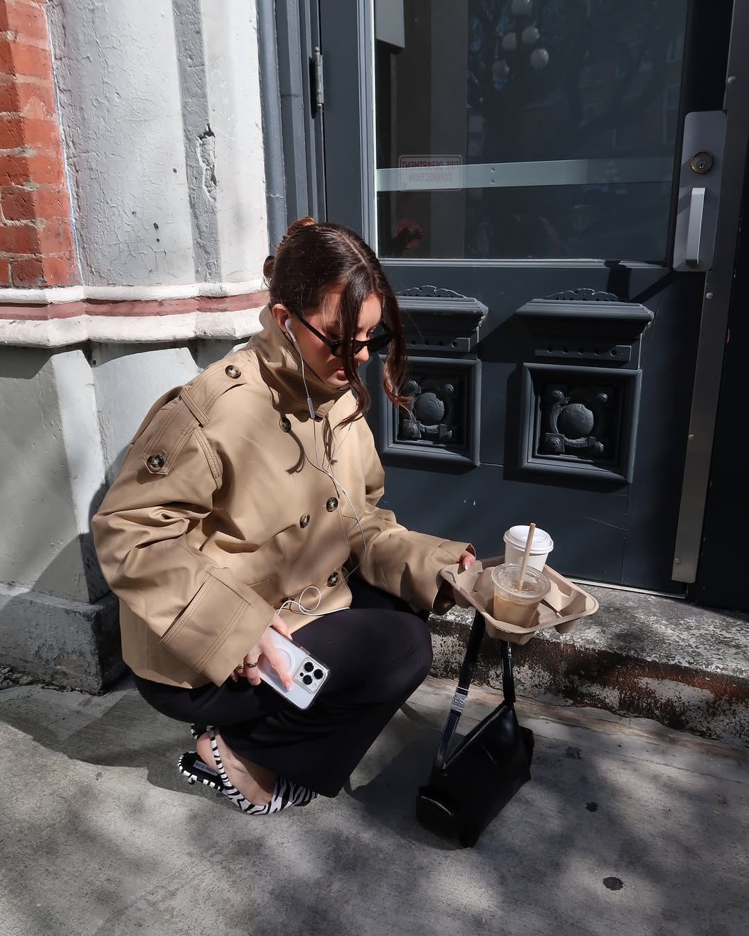 Eira | Structuré Trench Veste