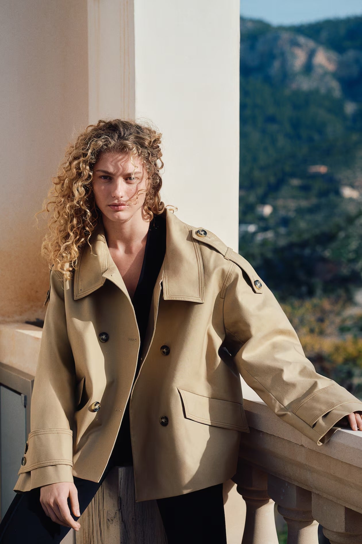 Eira | Structuré Trench Veste