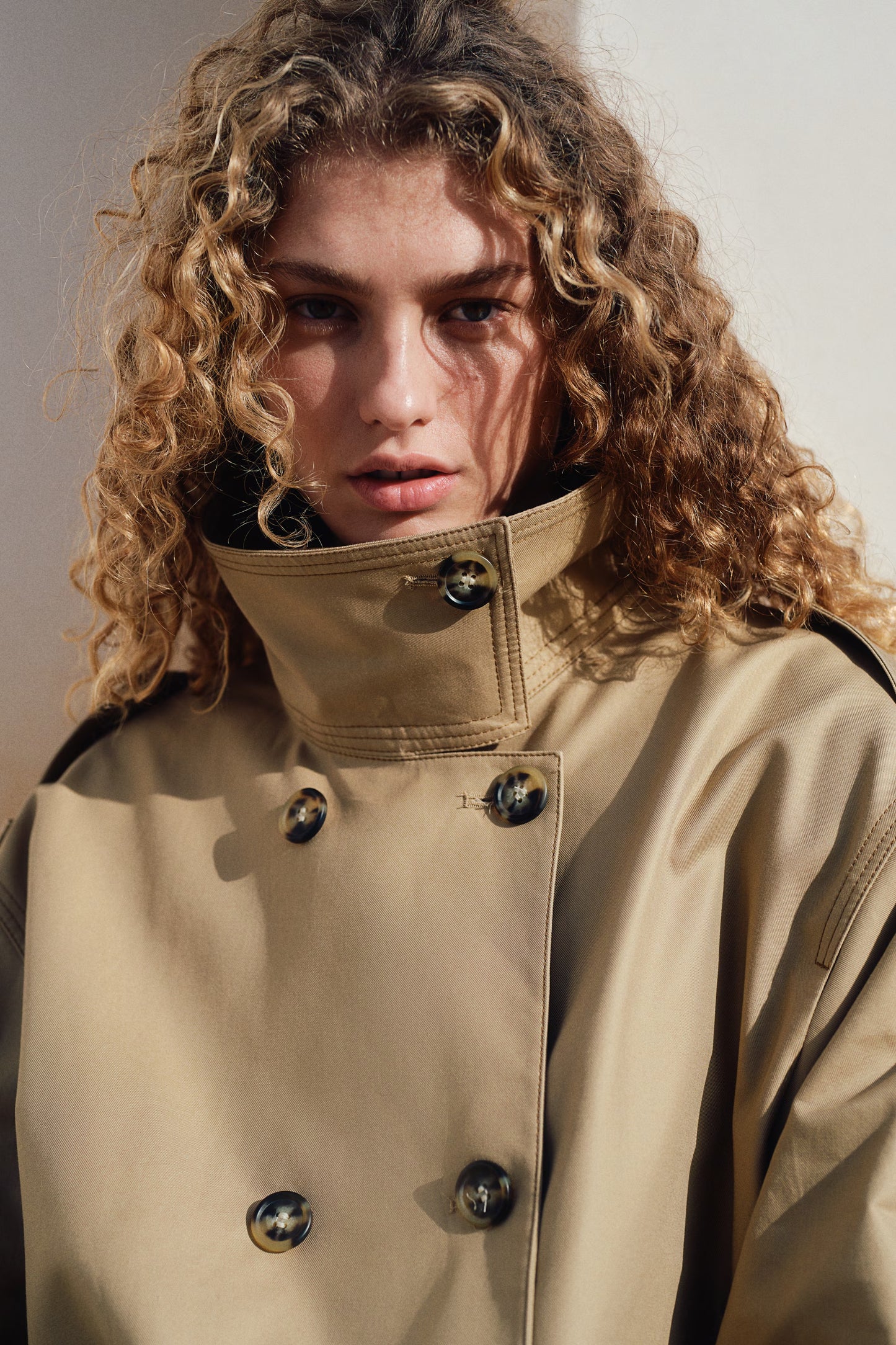 Eira | Structuré Trench Veste