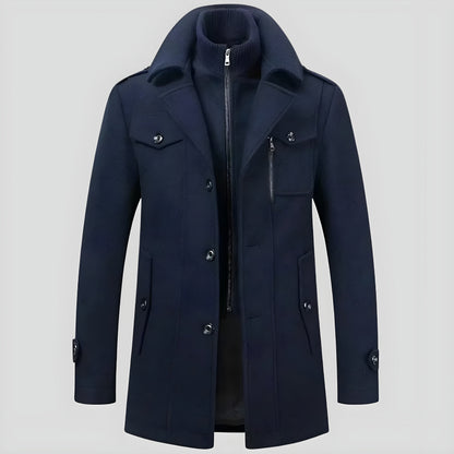 Léa | Manteau Long en Laine Premium