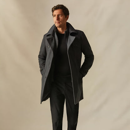 Léa | Manteau Long en Laine Premium