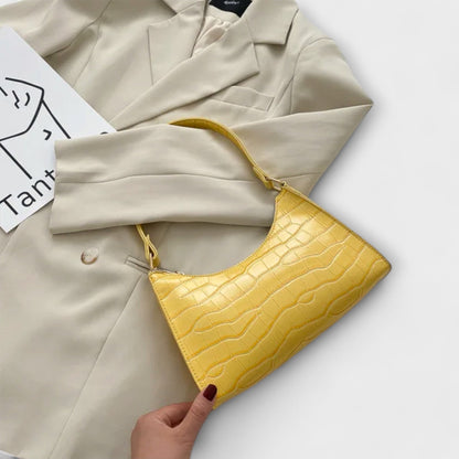 Clara | Sac Cuir Brillant Structuré