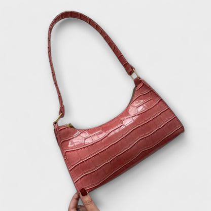 Clara | Sac Cuir Brillant Structuré