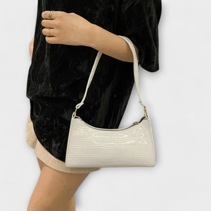 Clara | Sac Cuir Brillant Structuré