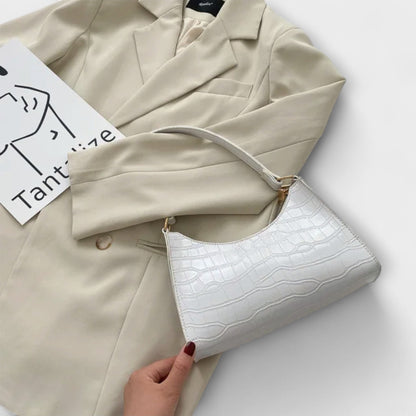 Clara | Sac Cuir Brillant Structuré