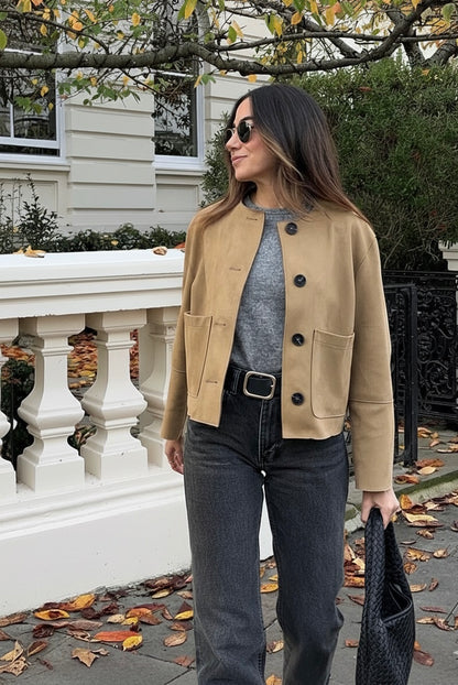 Margot | Daim-Texturé Veste