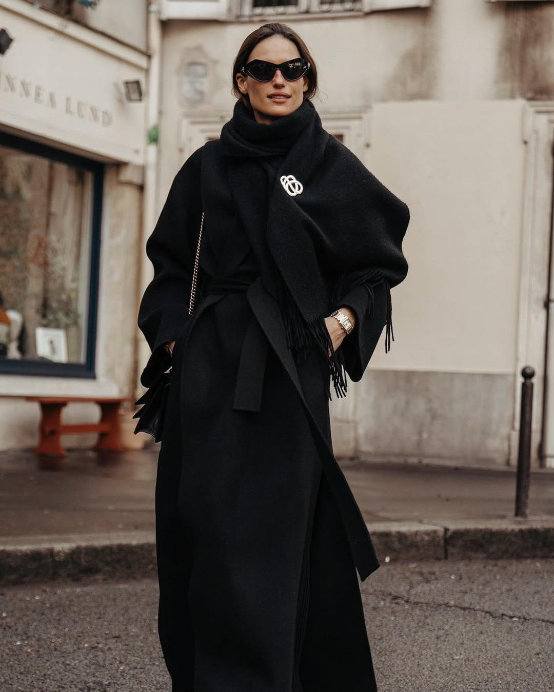 Isabelle | Mélange Laine Manteau