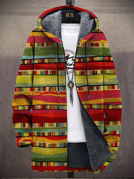 Océane | Veste à Capuche Imprimé Artistique