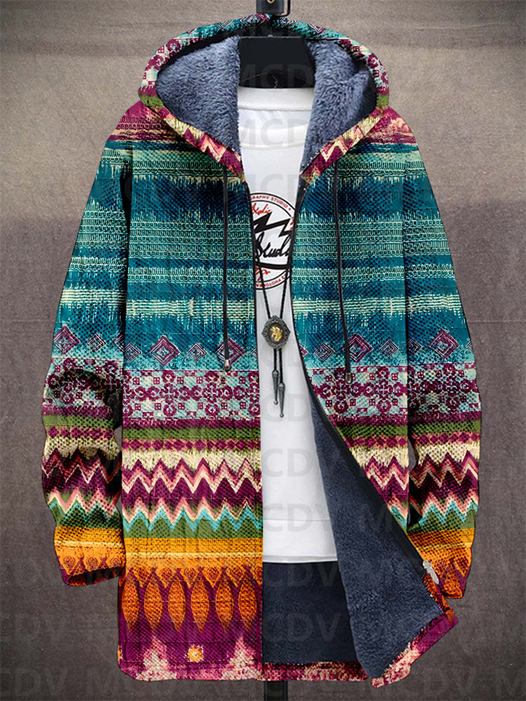 Camille | Veste à Capuche Artistique Zippée