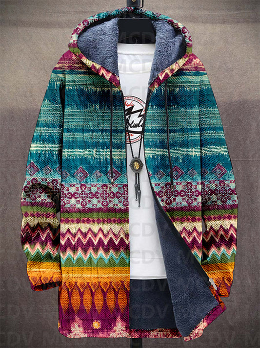 Camille | Veste à Capuche Artistique Zippée