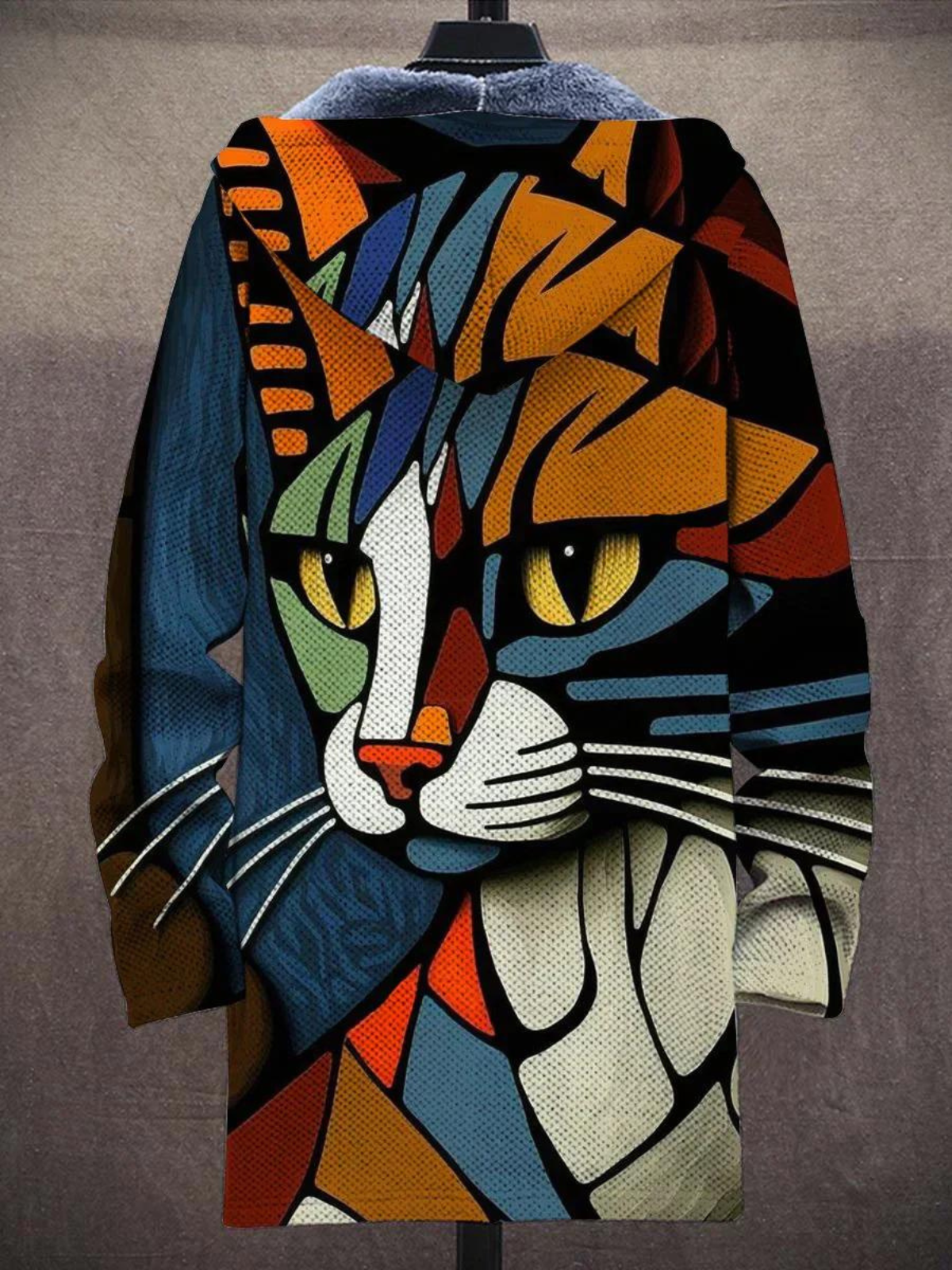 Camille | Veste à Capuche Artistique Zippée