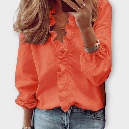 Seraphina | Volant Détail Blouse