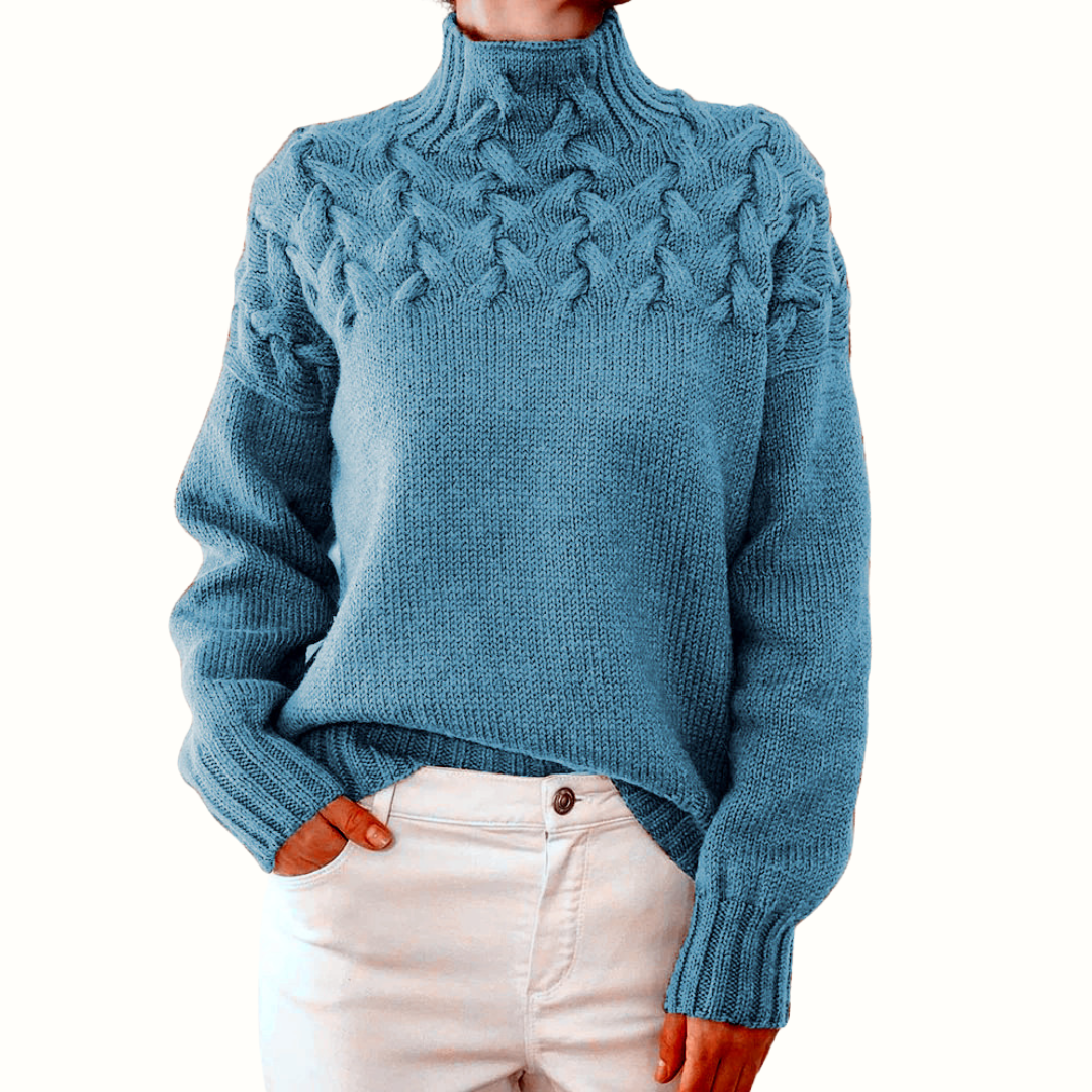 Evelyn | Douillet Maille Col Roulé Pull