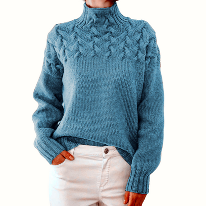 Evelyn | Douillet Maille Col Roulé Pull