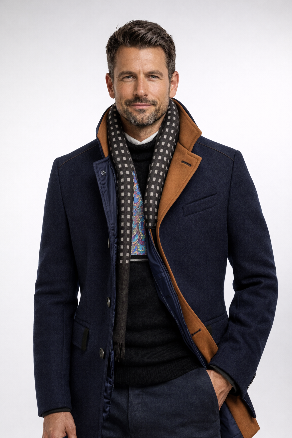 Marina | Manteau d'Hiver Structuré