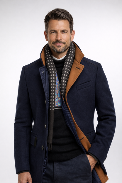 Marina | Manteau d'Hiver Structuré