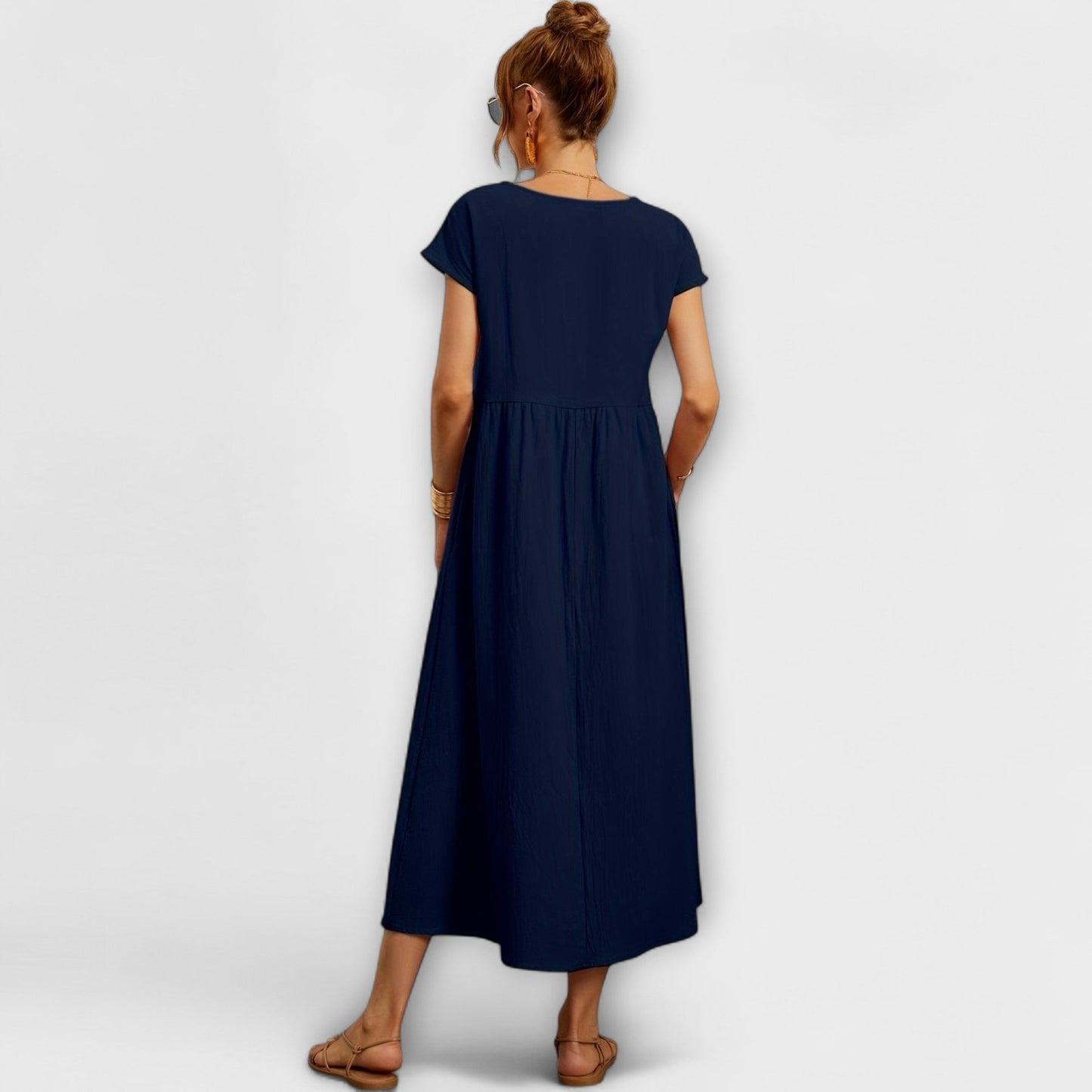 Élise | Robe Midi Élégante