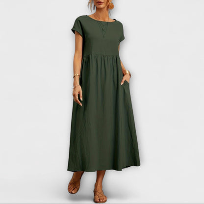 Élise | Robe Midi Élégante