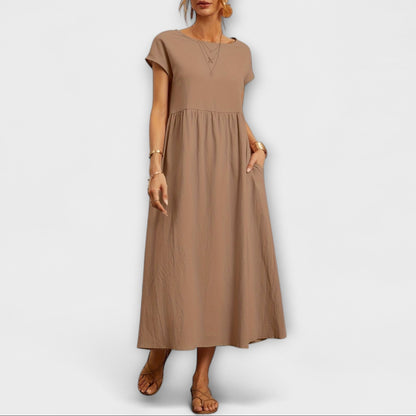 Élise | Robe Midi Élégante