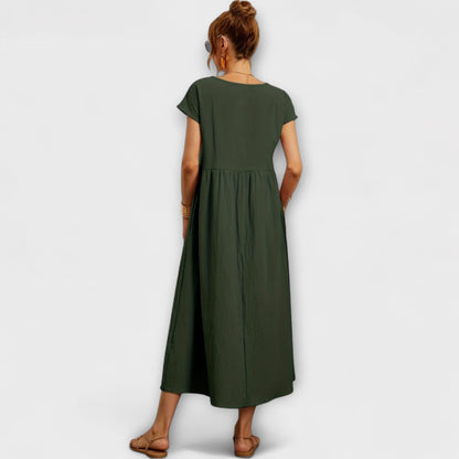 Élise | Robe Midi Élégante