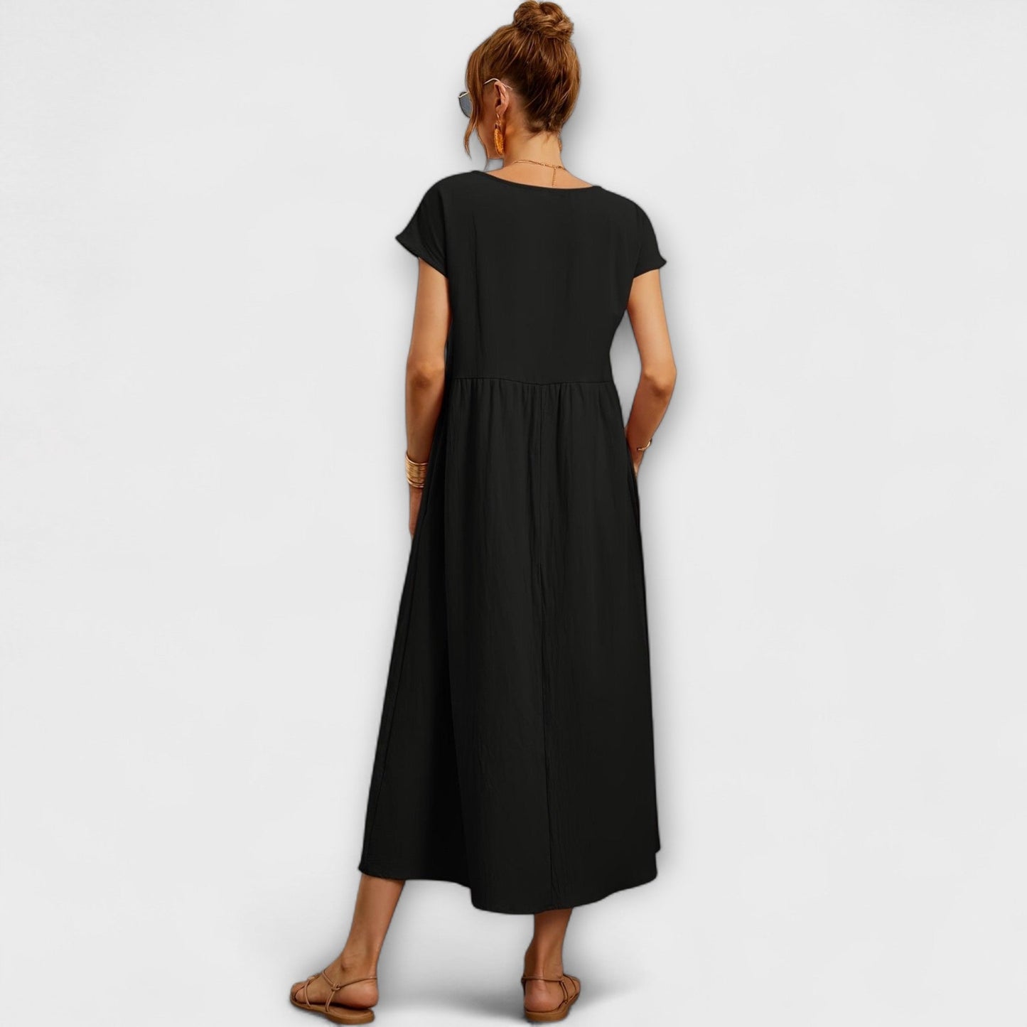 Élise | Robe Midi Élégante