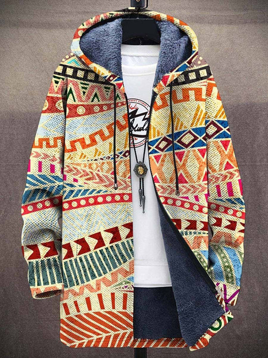 Maëlle | Veste à Capuche Artistique Zippée