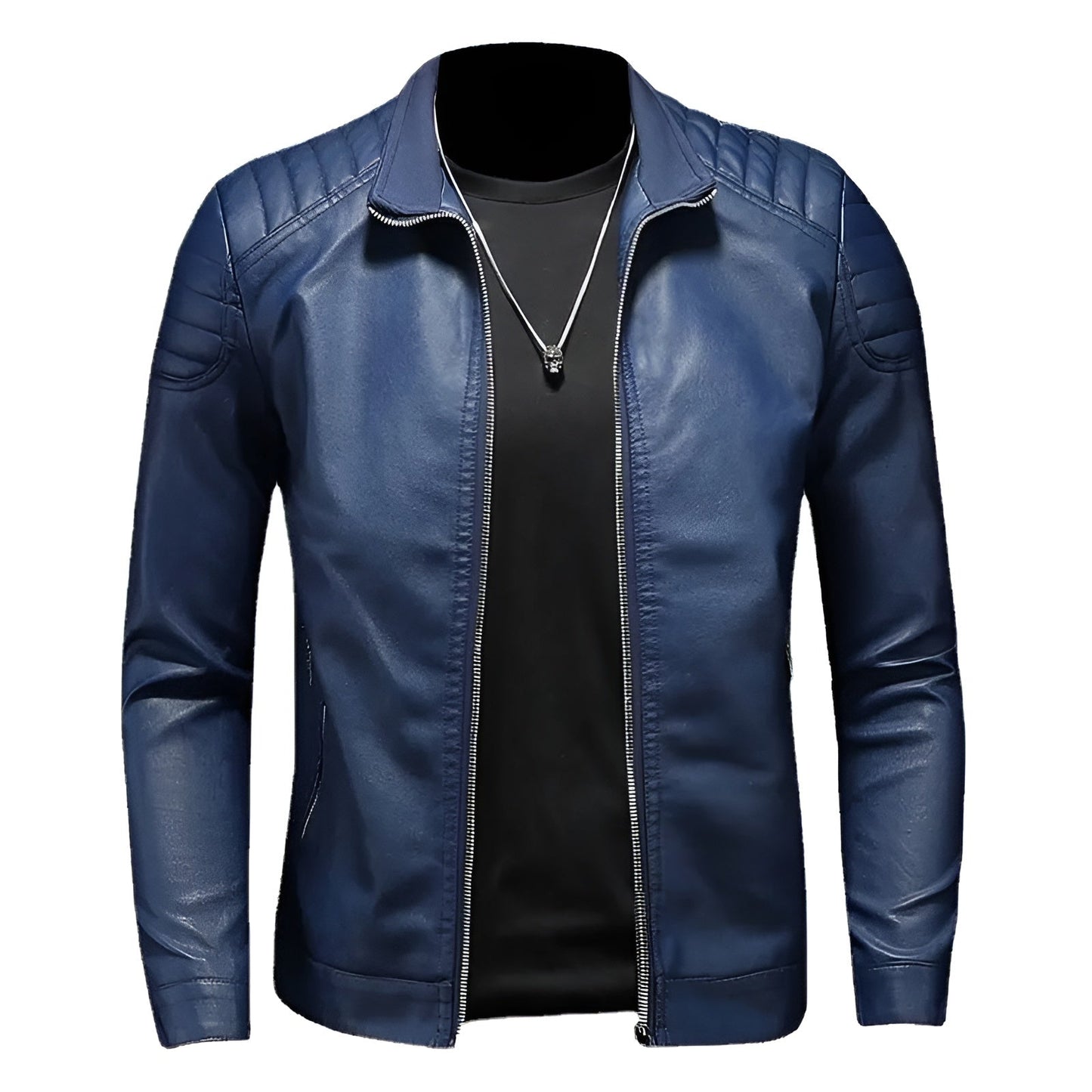 Quentin | Veste Cuir Premium Ajustée