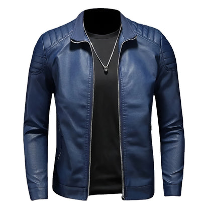 Quentin | Veste Cuir Premium Ajustée