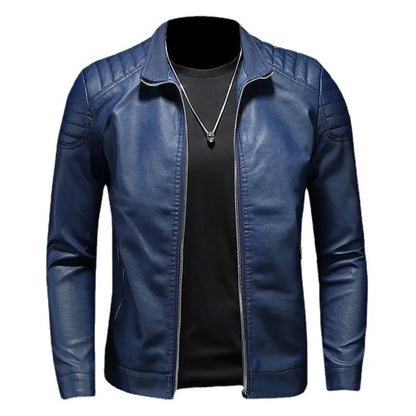 Quentin | Veste Cuir Premium Ajustée