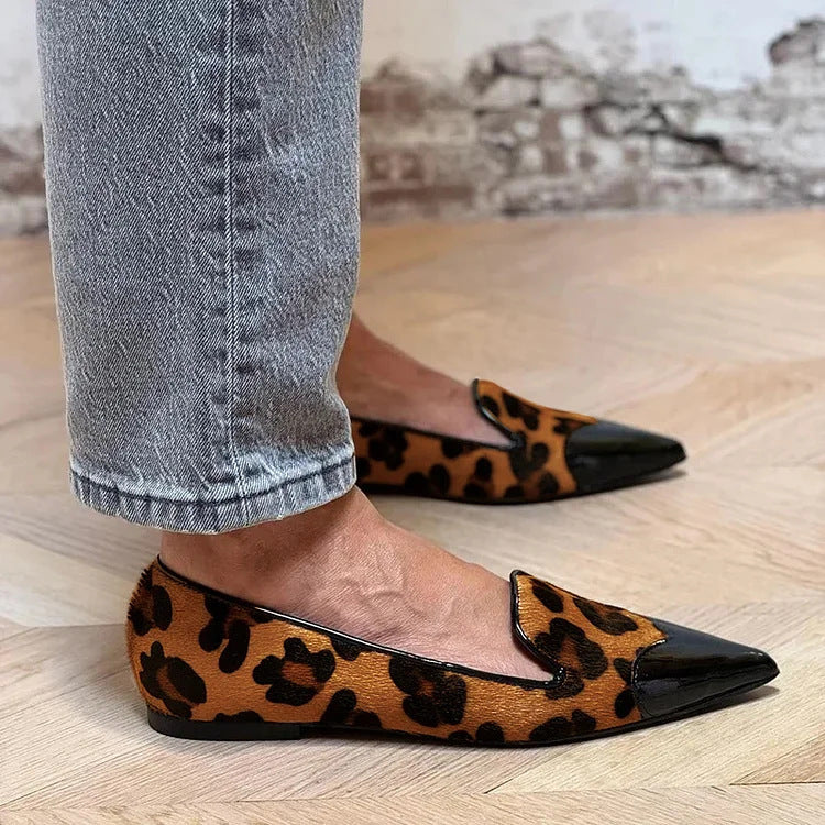 Francesca | Imprimé Animal Ballerines