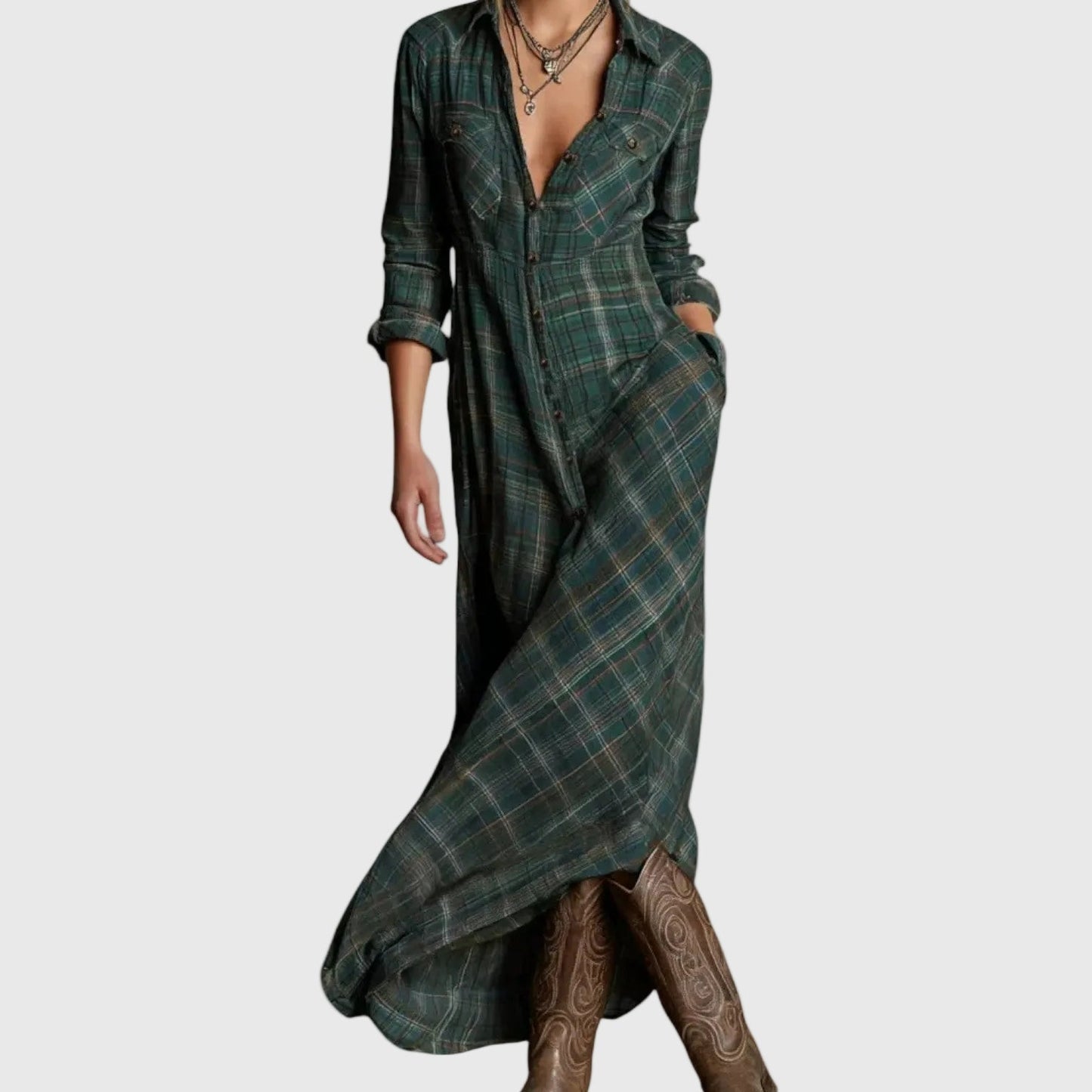 Evelyn | Fluide Robe Longue