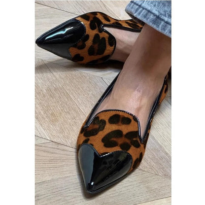Francesca | Imprimé Animal Ballerines